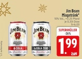 Jim Beam & Cola oder Jim Beam & Cola Zero Angebote bei EDEKA Bruckmühl für 1,99 €