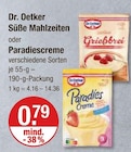 Süße Mahlzeiten im V-Markt Prospekt Süße Mahlzeiten von Dr. Oetker im aktuellen V-Markt Prospekt für 0,79 €