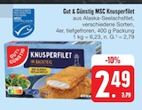 MSC Knusperfilet Angebote von Gut & Günstig bei E center Fürth für 2,49 €