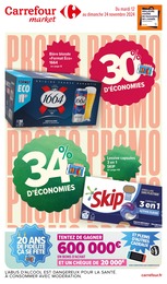 Catalogue Supermarchés de Carrefour Market à Courthézon Prospectus Carrefour Market à Courthézon, "34% D'ÉCONOMIES", 54 pages, 12/11/2024 - 24/11/2024