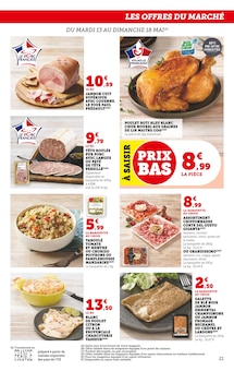 Promotion Filet De Poisson dans le prospectus Super U, valable du 13/05/2025 au 25/05/2025 Promo Filet De Poisson dans le catalogue Super U du moment à la page 21