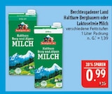 Aktuelles Haltbare Bergbauern Milch Angebot bei Marktkauf in Erlangen ab 0,99 €