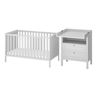 Babymöbel 2-tlg. grau Angebote von SUNDVIK bei IKEA Trier für 348,00 €