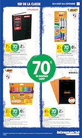 Promos Agenda dans le catalogue "VIVEMENT LA FIN DES VACANCES" de Intermarché Express Agenda en promo dans le catalogue Intermarché Express à la page 3