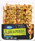 Brochettes de crevettes ail persil - MITI - Intermarché à Valence Brochettes de crevettes ail persil - MITI en promo chez Intermarché Valence à 13,19 €