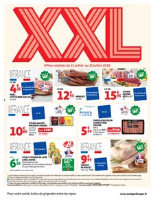 Catalogue Auchan Hypermarché à Velles cette semaine, valable du 21/07/2026 au 02/08/2026 Prospectus Auchan Hypermarché à Velles, "La rentrée à prix K.O.", 28 pages de promos valables du 21/07/2026 au 02/08/2026