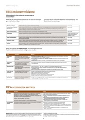 Computer im UPS Prospekt in Cottbus Aktueller UPS Prospekt mit Computer, "Tariftabelle und Serviceleistungen", Seite 10