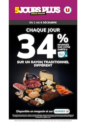 Prospectus U Express à Floirac, "5 JOURS PLUS U", 1 page de promos valables du 01/12/2025 au 01/12/2025