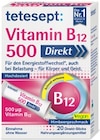 Vitamin B12 500 Direkt von Tetesept im aktuellen REWE Prospekt für 2,99 €