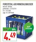 Aktuelles 600 MINERALWASSER Angebot bei Marktkauf in Essen ab 4,49 €