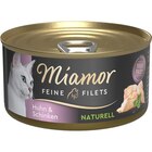 Miamor Feine Filets Naturelle Huhn & Schinken 80 g im Angebot bei Zookauf in Dormagen Miamor Feine Filets Naturelle Huhn & Schinken 80 g Angebote von Miamor bei Zookauf Dormagen für 0,99 €