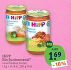 Bio-Juniormenü von HiPP im aktuellen tegut Prospekt für 1,69 €