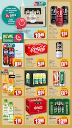 Coca Cola Angebot im aktuellen REWE Prospekt auf Seite 22