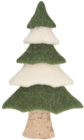 Sapin vert et blanc en promo chez Bazarland Amiens à 13,99 €