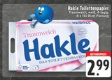 Hakle Toilettenpapier Angebote von Hakle bei E center Mülheim für 2,99 €