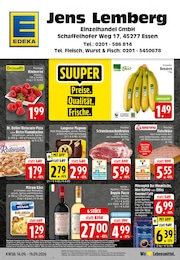 EDEKA Prospekt für Essen mit 24 Seiten EDEKA Prospekt für Essen: "Aktuelle Angebote", 24 Seiten, 14.09.2026 - 19.09.2026