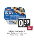 Joghurt mit der Ecke Angebote von Müller bei Hieber Lörrach für 0,39 €
