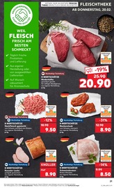 Aktueller Kaufland Prospekt mit Gulasch, "Aktuelle Angebote", Seite 21