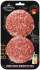 Angus Irish Beef oder Beef Rindfleisch Burger Patties Angebote von Butcher's Burger bei REWE Schwäbisch Gmünd für 3,49 €