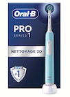 Brosse à dents électrique Pro Series 1 Nettoyage 3D Blue Cross Action - Oral-B dans le catalogue Intermarché Super