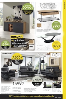 Sofa im BRAUN Möbel-Center Prospekt "WINTER SALE" mit 22 Seiten (Freiburg (Breisgau))