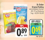 EDEKA - Original Pudding Angebot im Prospekt Original Pudding bei EDEKA im Prospekt "" für 0,69 €