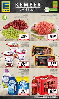 EDEKA Prospekt der Woche "Aktuelle Angebote" Seite 1, 21.07.2025 bis 26.07.2025 für Ahlen Aktueller EDEKA Prospekt "Aktuelle Angebote" Seite 1 von 17 Seiten für Ahlen