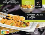 Nouilles sautées à la thaï au poulet surgelées - MADERN en promo chez Intermarché Super Nouilles sautées à la thaï au poulet surgelées - MADERN dans le catalogue Intermarché Super