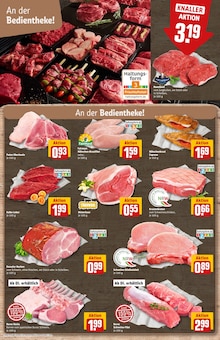 Schweinefleisch im REWE Prospekt "Dein Markt" mit 40 Seiten (Düsseldorf)