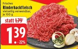 Aktuelles Rinderhackfleisch Angebot bei EDEKA in Mönchengladbach ab 1,39 €