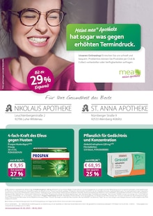 mea - meine apotheke Prospekt Unsere Februar-Angebote mit 4 Seiten