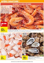 Prix et réduction Crevettes cuites dans le prospectus Carrefour en cours Offre Crevettes cuites dans le catalogue Carrefour du moment à la page 14