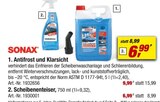 Antifrost und Klarsicht oder Scheibenenteiser Angebote von SONAX bei toom Baumarkt Bamberg für 6,99 €