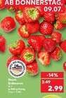Kaufland - Erdbeeren Angebot im Prospekt Erdbeeren bei Kaufland im Prospekt "" für 2,99 €