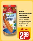 Holsteiner Bockwurst Angebote von Hareico bei REWE Pinneberg für 2,99 €