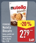 Nutella Biscuits Angebote von Ferrero bei ALDI Nord Bremen für 2,79 €