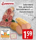 Leberwurst Angebote von Rasting bei EDEKA Krefeld für 1,59 €