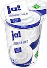 Naturjoghurt von ja! für 0,99 € bei REWE im Angebot Naturjoghurt von ja! im aktuellen REWE Prospekt