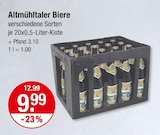 Altmühltaler Biere im V-Markt Prospekt Altmühltaler Biere von im aktuellen V-Markt Prospekt für 9,99 €
