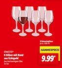 6 Gläser mit Rand aus Echtgold im Angebot bei Lidl in Weiden 6 Gläser mit Rand aus Echtgold Angebote von Ernesto bei Lidl Weiden für 9,99 €