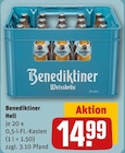 Benediktiner Hell Angebote bei REWE Kirchlengern für 14,99 €