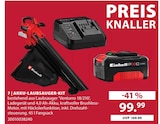 Laubsauger im Dehner Garten-Center Prospekt AKKU-LAUBSAUGER-KIT von Einhell im aktuellen Dehner Garten-Center Prospekt für 99,99 €