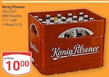 Bier im Angebot bei GLOBUS in Neubrandenburg Bier Angebote von König Pilsener bei GLOBUS Neubrandenburg für 10,00 €