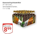 Kräuterlikör Angebote von Kuemmerling bei GLOBUS Kaiserslautern für 8,99 €