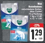 Hustenbonbons Angebote von Wick bei EDEKA Suhl für 1,29 €