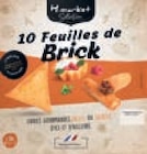 10 feuilles de brick - HMARKET SÉLECTION dans le catalogue Hmarket