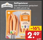 Netto Marken-Discount Allstedt - Geflügelwiener Angebot im Prospekt Geflügelwiener bei Netto Marken-Discount im Allstedt Prospekt für 2,49 €