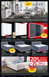 Schlafzimmerschrank Angebot & Preis im aktuellen ROLLER Prospekt Schlafzimmerschrank Angebot im aktuellen ROLLER Prospekt auf Seite 10