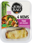 NEMS THAI BIO AUX LÉGUMES JOM BAO - JOM BAO - Auchan Hypermarché NEMS THAI BIO AUX LÉGUMES JOM BAO - JOM BAO à 2,80 € dans le catalogue Auchan Hypermarché