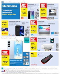 Offre Clé Usb dans le catalogue Carrefour du moment à la page 60